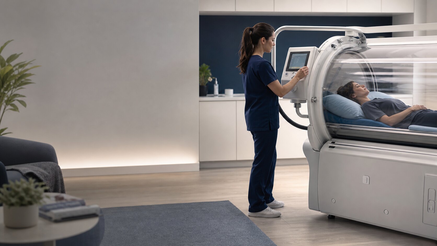 Hyperbaric oxygen